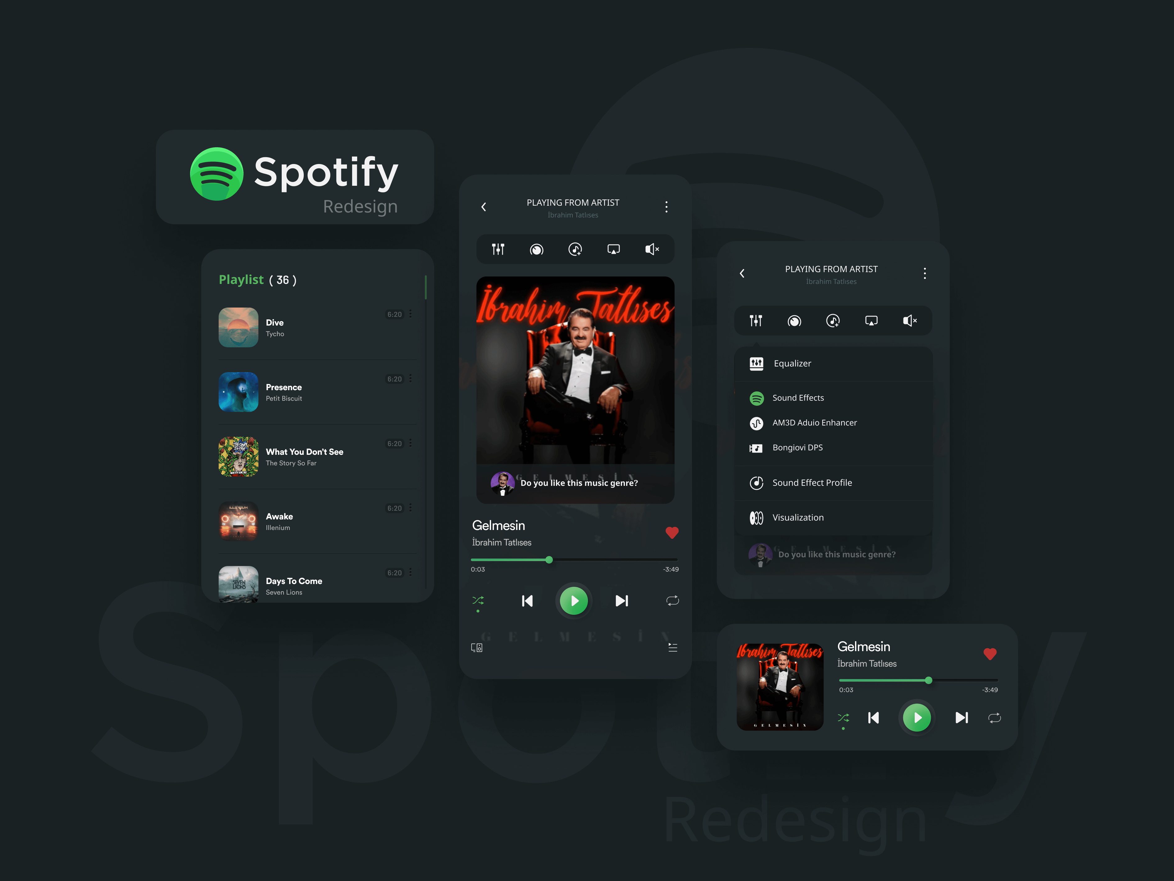 spotify-Redesign